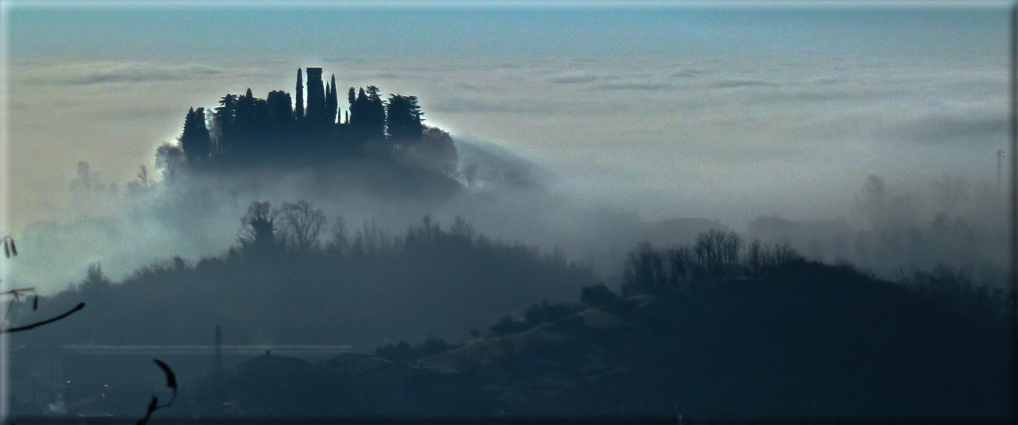 foto Pedemontana Veneta nella nebbia